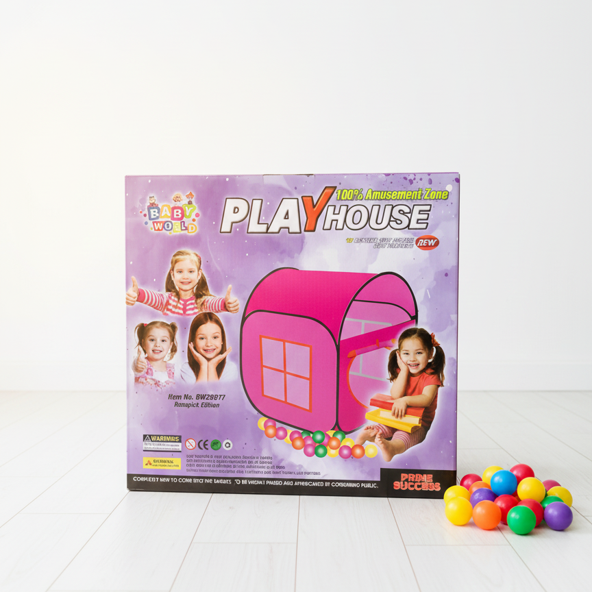 Pop up play tent