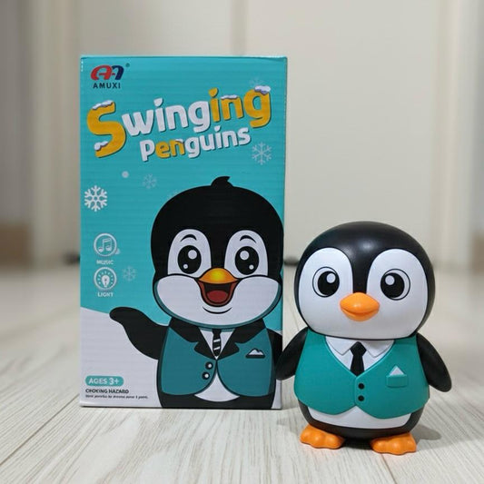 Swinging Penguins Toy Box: Music, Light & Fun!