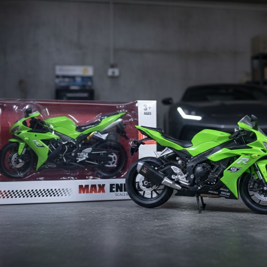 Max Energy 1:12 Diecast Alloy Sports & Adventure Motorcycles