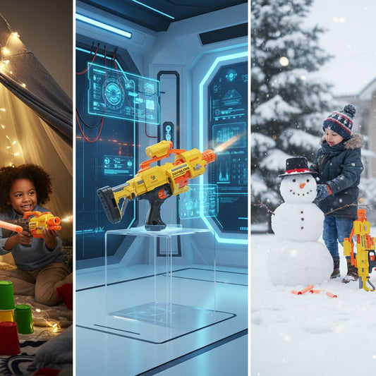 Raging Fire Barricade RV-10 Semi-Auto Soft Bullet Blaster