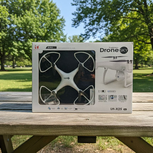Explorer’s Drone Sky LH-X25 – High-Definition Wi-Fi Quadcopter for Beginners