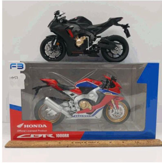 Honda CBR1000RR-R Fireblade SP Diecast Scale Model – Red, White, & Blue Tricolor Edition