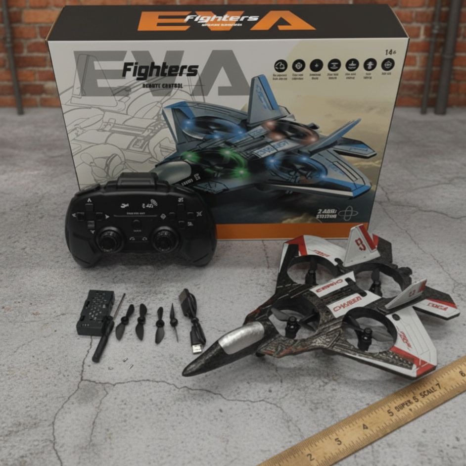 EVA Fighters Remote Control Stealth Jet