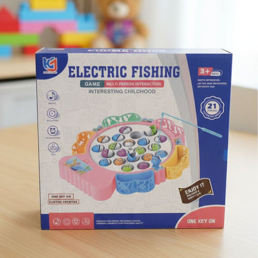 Electric Rotating Fishing Game for Kids