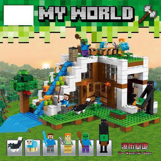 729 Pieces – Includes Steve, Alex, Enderman, and More!