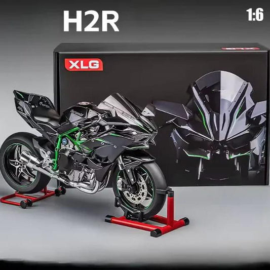 Precision Diecast Kawasaki Ninja H2R Model - 1:12 Scale Collector’s Edition