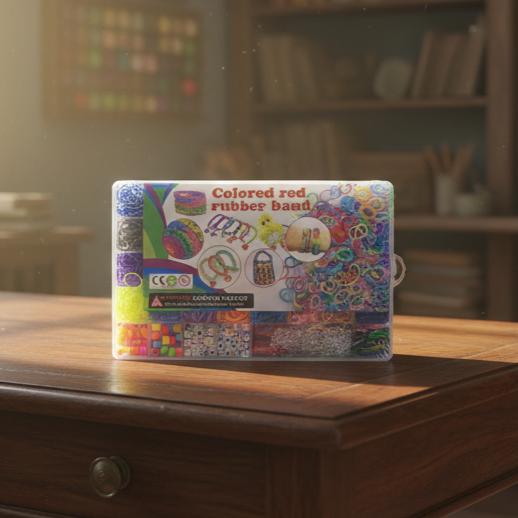 Ultimate DIY Loom Band Bracelet Making Kit – 1500+ Pieces with Charms & Beads