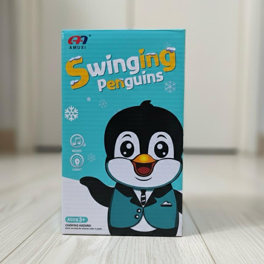 Swinging Penguins Toy Box: Music, Light & Fun!
