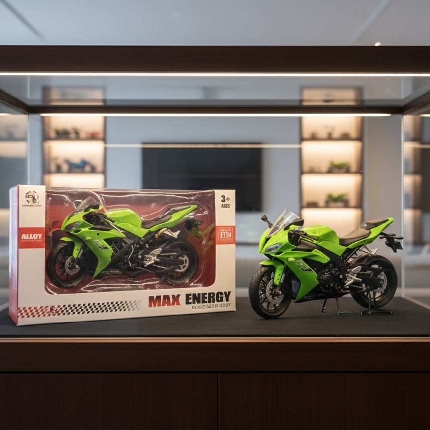 Max Energy 1:12 Diecast Alloy Sports & Adventure Motorcycles