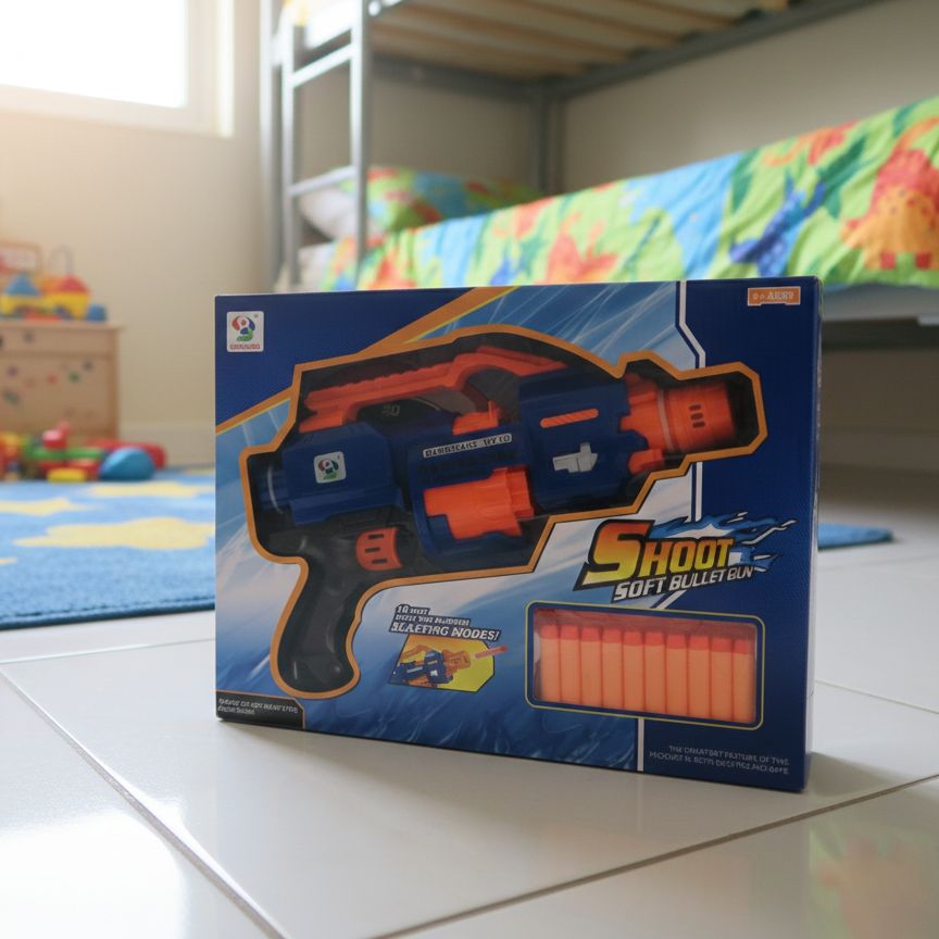 Motorized Soft Bullet Blaster - Barricade RV-10 Edition