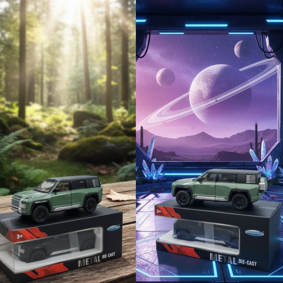 1:32 Scale Die-Cast Metal SUV Model