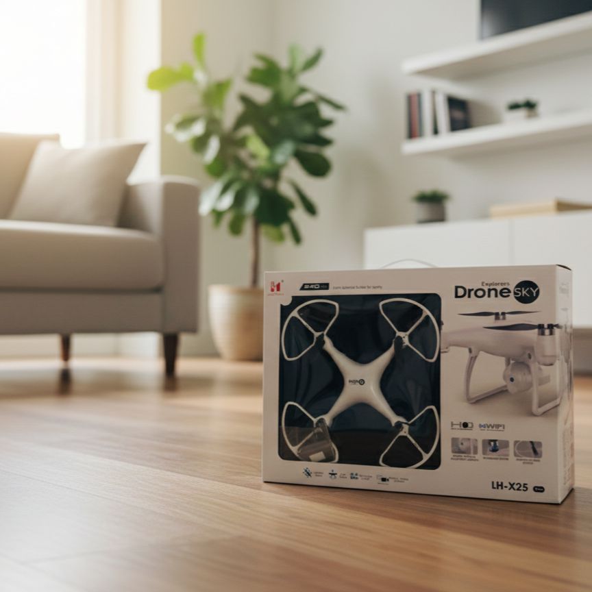 Explorer’s Drone Sky LH-X25 – High-Definition Wi-Fi Quadcopter for Beginners